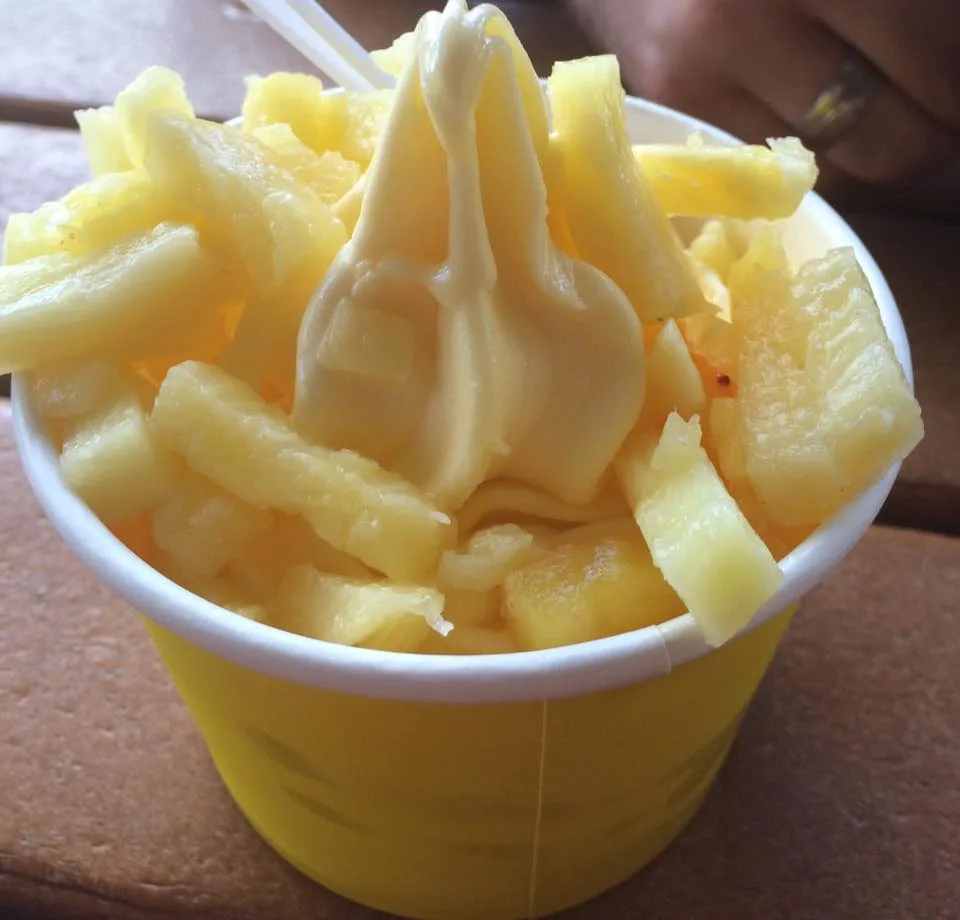 Dole Whip at the Dole Pineapple Plantation